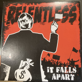 Relentless - It Falls Apart (FIN/2010) LP (VG+/VG+) -psychobilly-